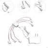 3V 2A Power Supply Cable 6 Ports Miniature Lighting Wiring US Plug for Model Lights