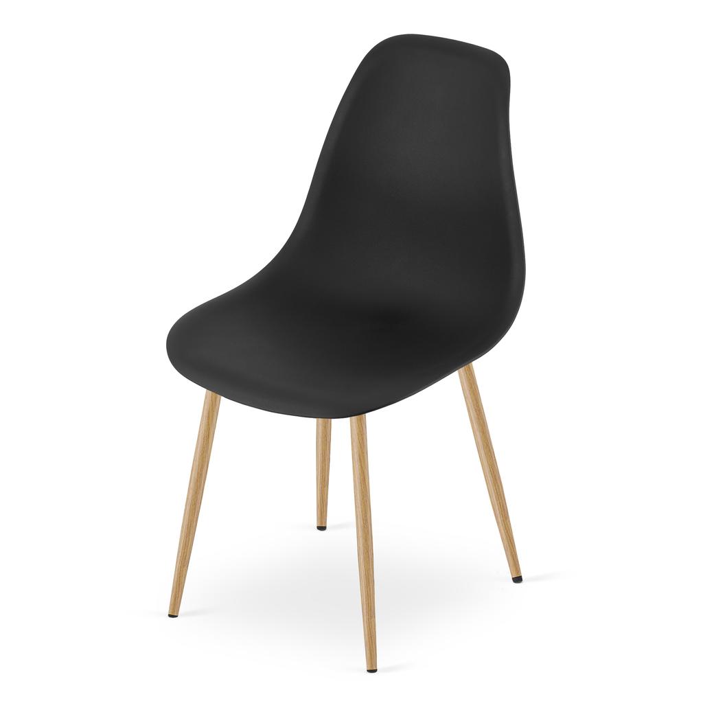 Wat Chair Black / Natural Legs X 3