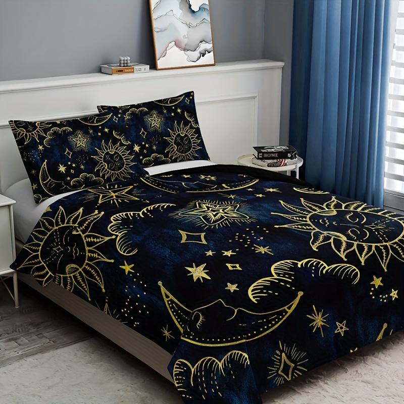 Sun And Moon Bedding Set 3D Printing  2-3 Piece Set (No Core) for Bedroom Duvet Cover Home Decor Textile Christmas Gift For Kids
