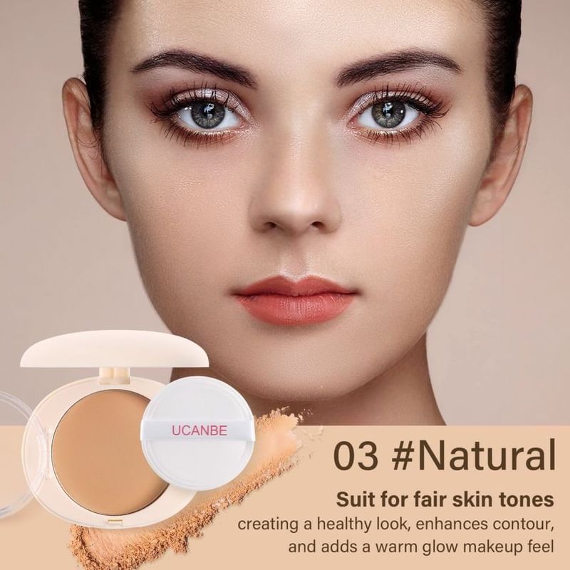 UCANBE - Flawless Oil-Control Matte Powder Pact - 3 Shades