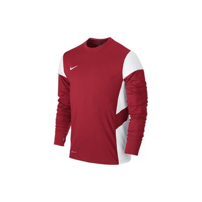 Logo Print Patchwork Crew Neck Long Sleeve T-Shirt Men Tops Red 608722-657