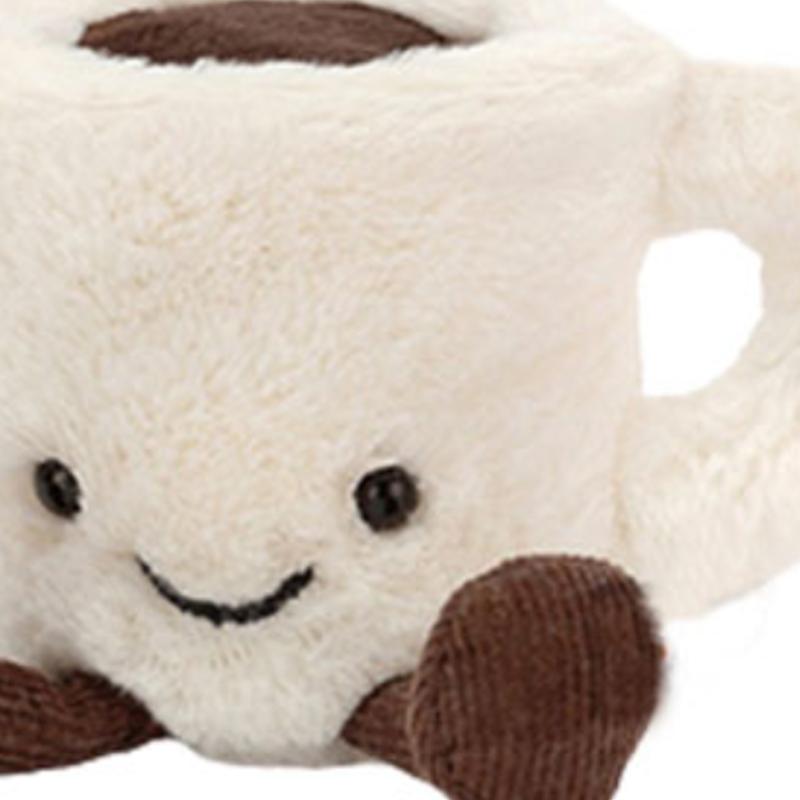 JELLYCAT Fun Items Series Jellycat Character Coffee Cup Doll Plush Doll 10cm High