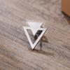 Stud Earring Men,Stainless Steel Double Triangle Arrow Arrowhead Geometric Minimalist Stud Earrings,Simple and Elegant Jewellery