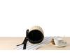 Round Cylinder Woven Handheld Bag: Versatile Summer Beach & Casual Women's Accessory