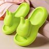 EVA rabbit ear slippers women's summer home indoor bathroom mop home non-slip bath sandals outside wearing beach shoes