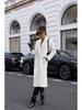 2024 Bestseller Women's Winter Simple Solid Long Sleeve Mid-Length Wool Coat