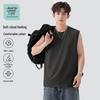 Jeanswest Men's Solid Sleeveless Cotton T-Shirt