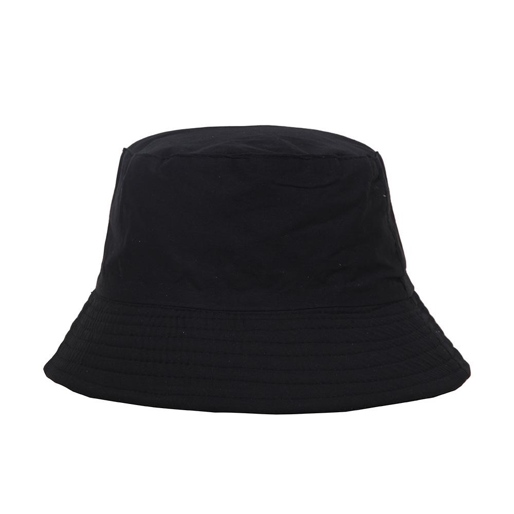 Bestickter Baumwoll-Bucket-Hat für Männer & Frauen – Doppelseitiger Outdoor-Sonnenhut