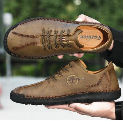 Leren schoenen Casual sneakers Herenschoenen Rijden Comfortabele splitleren schoenen Heren Loafers Mocassins Gereedschapsschoenen