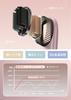 2025 Innovative Hair Llano Heat Brush Iron with 100 Million Negative MCH Fast 3 Temperature Auto Burn 6400mAh Power Adapter Not and Easy To Carry