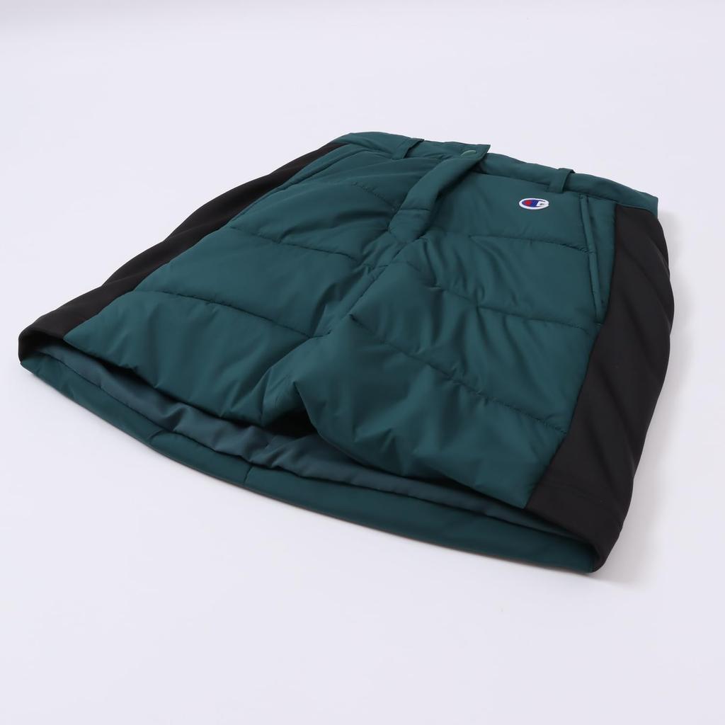 Champion Quilted and with a Golf Green Women's Skirt, Padded, Stretch, Water-Repellent, Windproof, Warm, Logo, Style, CW-CG205,