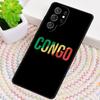 Congo Flag Phone Case for Samsung Galaxy note 10 pro S26 Ultra S23 S24 FE S25 S21 S22 PLUS shockproof Cove