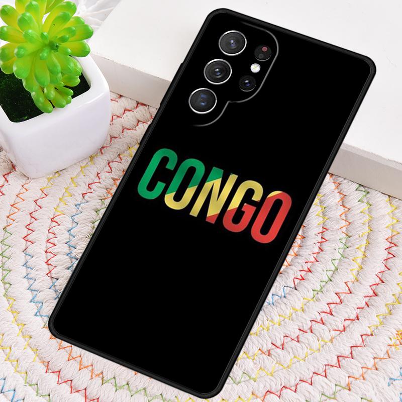 Congo Flag Phone Case for Samsung Galaxy note 10 pro S26 Ultra S23 S24 FE S25 S21 S22 PLUS shockproof Cove