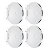 4PCS Wheel Center   Waterproofing Multifunctional 68.5mm OD 64mm ID Stylish Automotive Central Hub  