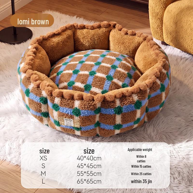 L-shaped Cooling Quilted Dog and Cat Mat with Backrest for All Seasons