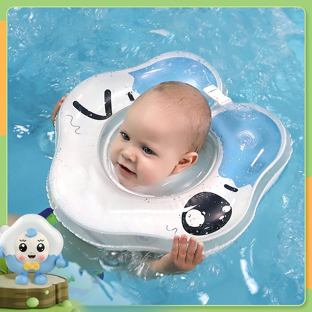 Children's Baby Swimming Ring, Baby Cartoon Sitting Ring, Baby Swimming Ring Thickened Floating Ring