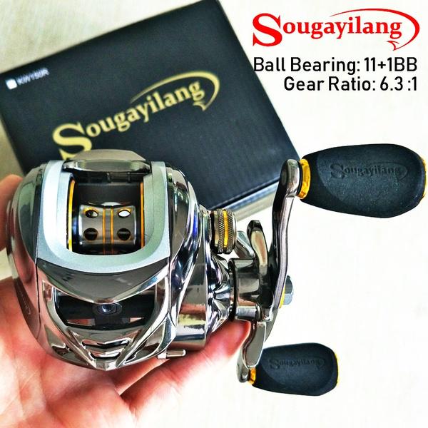 Buy Sougayilang 11+1 Ball Bearings Baitcasting Reel KW150 6.31 Drag 5