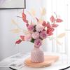 Artificial Flower Potted Plant Silk Bulk Autumn Chrysanthemum Letter Flower Silk Flowers Hydrangea Arrangement Flowersdecoration