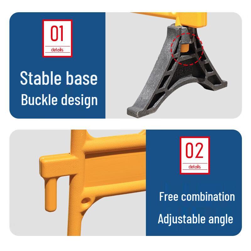 Plastic Mobile Safety Barrier