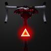 Heart Shape Design Bicycle Taillight USB Rechargeable Bike Seatpost Light  Night Riding