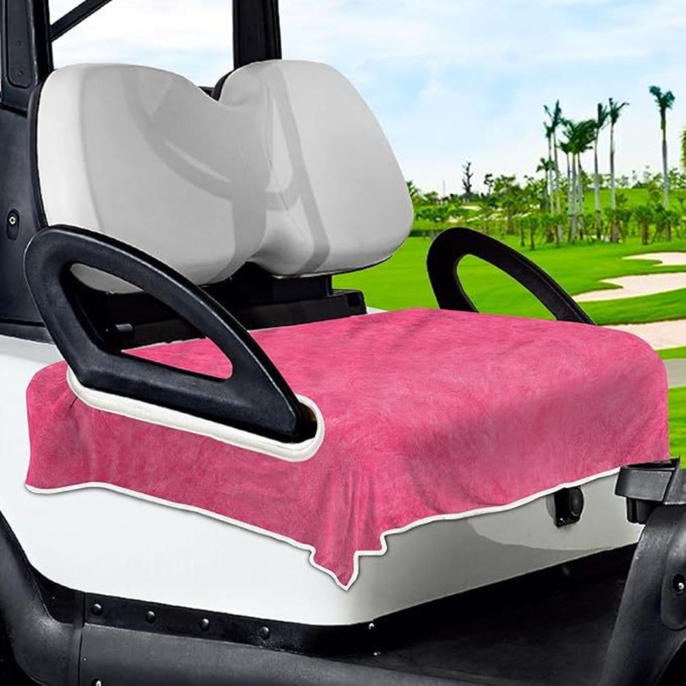 Keeps Seats Dry Golf Cart Seat Towel Blanket Comfortable Golf Cart Accessories  for 2/4-seats Cart