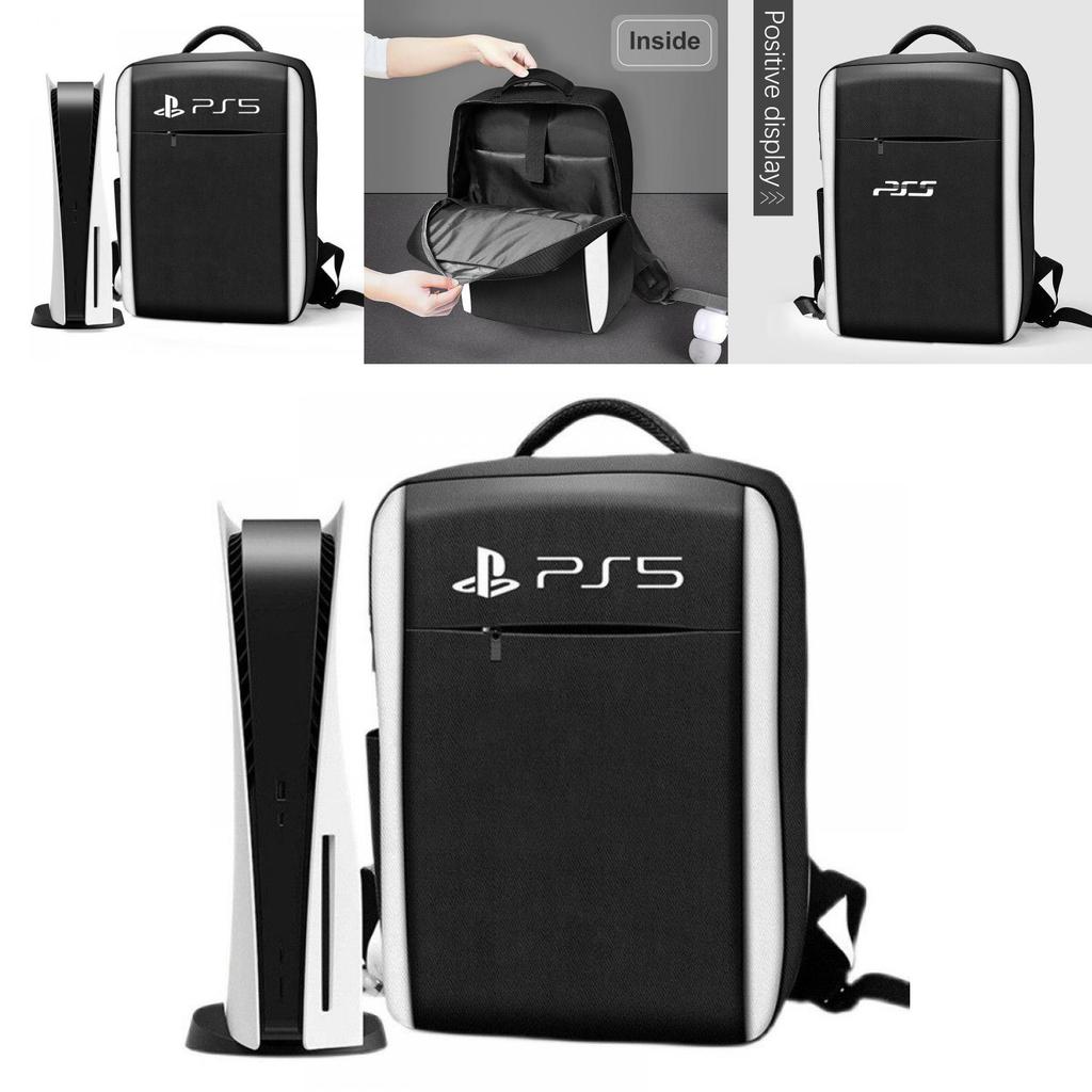Ps5/4 Storage Bag Shockproof Dustproof Stylish Double Color Design Easy To Carry