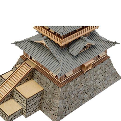 Woody JOE 1/150 Maruoka Castle Wooden Model Assembly Kit