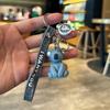 Cartoon Geometric Cross-section Animal Keychain Cute Dinosaur Panda Keychain Bag Charm Small Gift