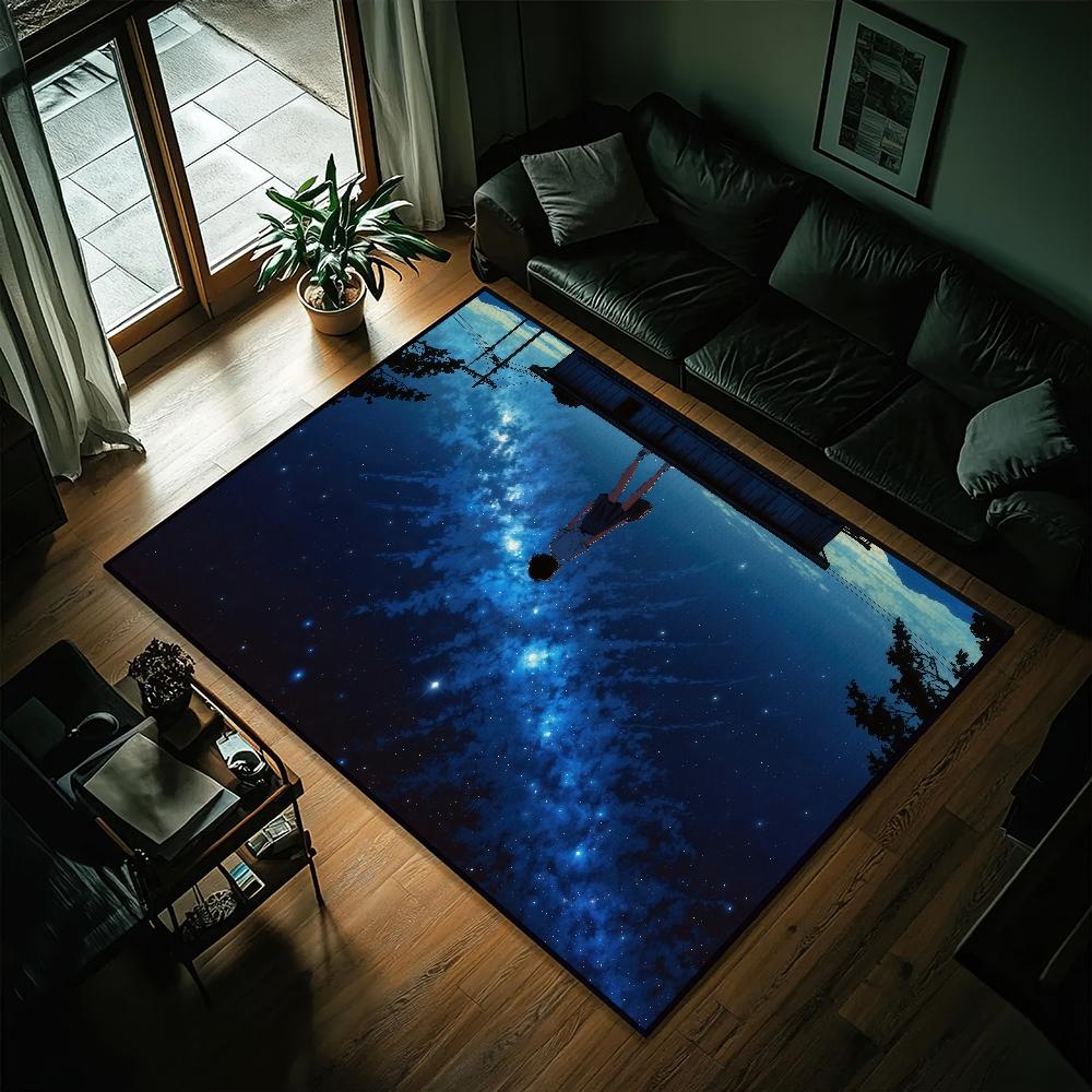 

Anime G-Girl Sky Milky Small Carpet Bedside Kitchen Bath Living Home House Bedroom Floor Mat Doormat Rug Decoration 50x80cm