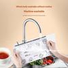 50Pcs Reusable Aluminum Foil Food Storage Bags Leakproof Seal Writable Label Perfect For Freezing Meat Fridge Organization