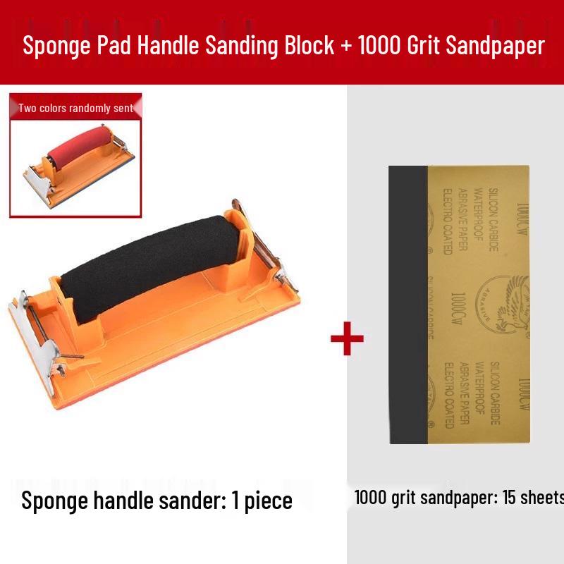 Handmade Sandpaper Holder Wall Sanding Block Clip Tool