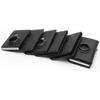 PU Money Clip Card Holder Card Holder Anti-theft Swipe Card Bag Business Anti Loss Protection Card Case Thin Card Holder