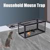 Smart Self-locking Mousetrap Safe Firm Iron Net Household Mouse Catcher Metal Reusable Humane Indoor Outdoor Rat Trap Rat Cage