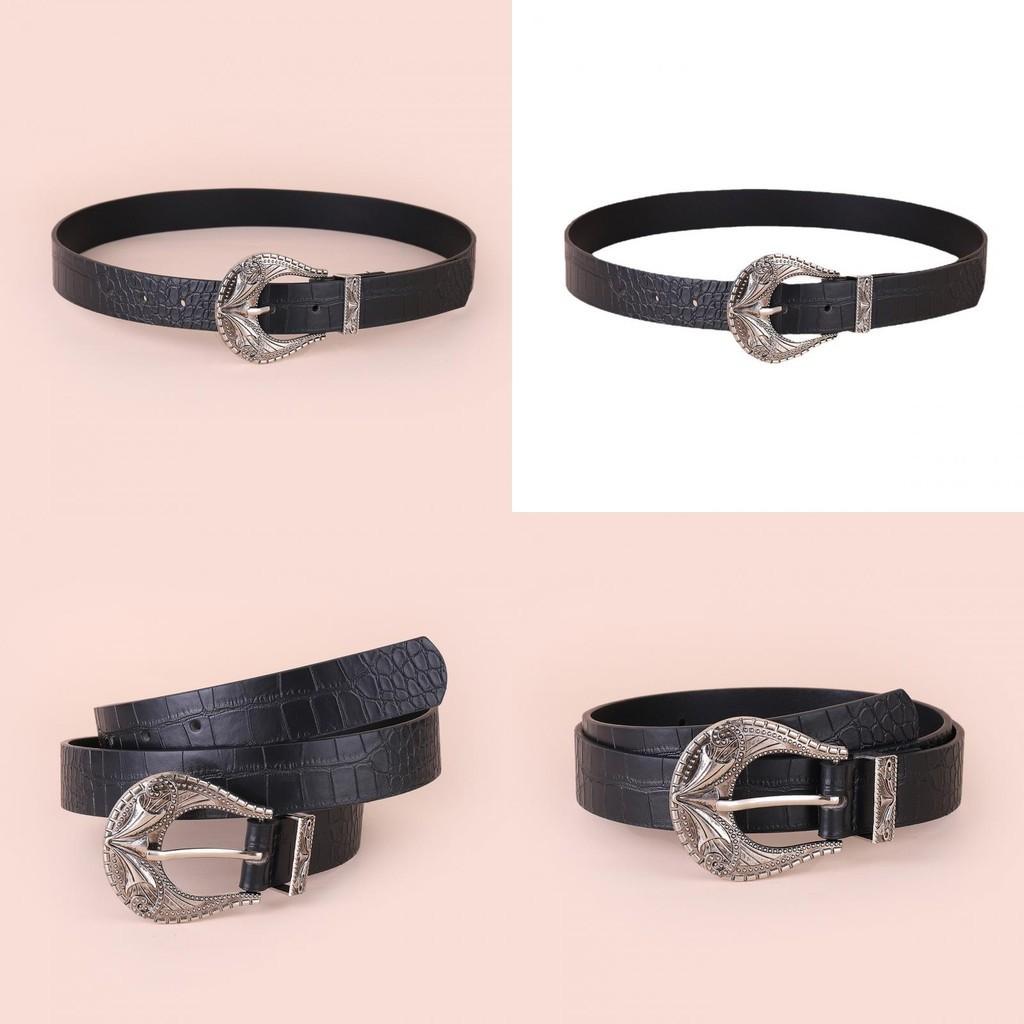 Simple Highquality Carved Mens Fashion Belt Stylish Leather Belt Belt Versatile