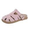 Women Summer Slippers Casual Girl Sandals Close Toe Plus Size Pink Yellow Khaki Slide Slippers