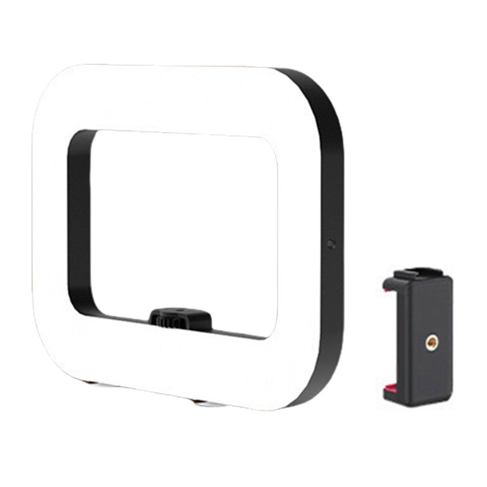 

Multi-Purpose Square Fill Light Rechargeable Handheld Photography Lights Smart Bicolor Video Rig Selfie Lamps For Live Broadcast белый