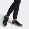 adidas Hoops 2.0 Black Tactile Gold Metallic Women Sneakers Core-Black Grey-Five FW3536