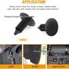 Ford Chrysler Car Fasteners: Mudguard Bumper Shield Plastic Rivets