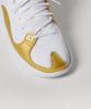 UA FLOW FUTR X 3 Gold [Under Armor] White/White/Metallic 28.5