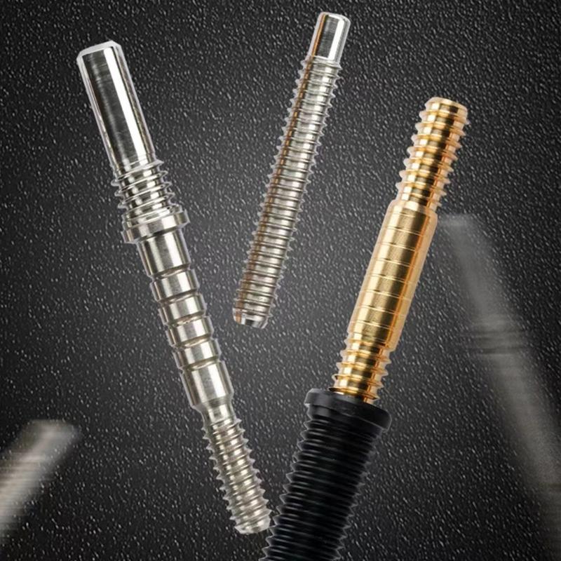 Billard Pool Queue Gelenkschrauben Teil Zubehör, Einfache Installation Edelstahl Schaftbeschläge Pool Queue Gelenkstift Einsatz