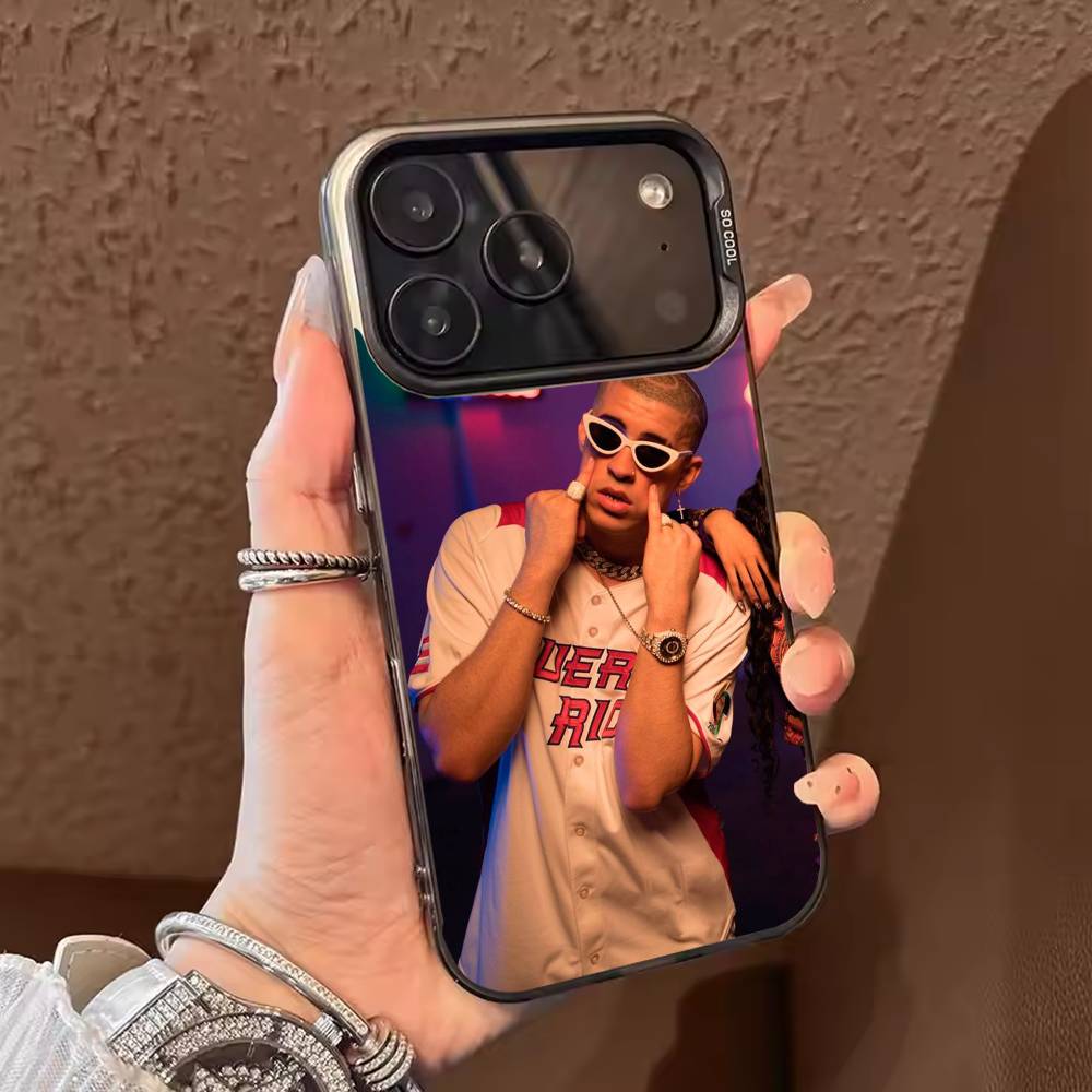 DTMF Debi Tirar Mas Fotos Bad Bunny Phone Case For iPhone 17,16,15,14,13,12,11,Pro Max,Plus black Candy Silver Cover