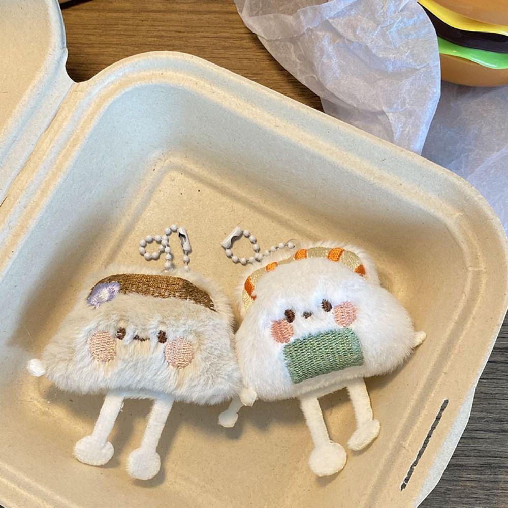 PP Cotton Sushi Dolls Pendant Steamed Stuffed Bun Mini Stuffed Dumpling Doll Kid Girl Boy
