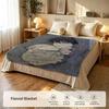 Manhwa L-Low T-Tide I-in T-Twilight Throw Flannel Blanket Skin Soft Suitable for Sofa Living Room Bed Travel and Gifts