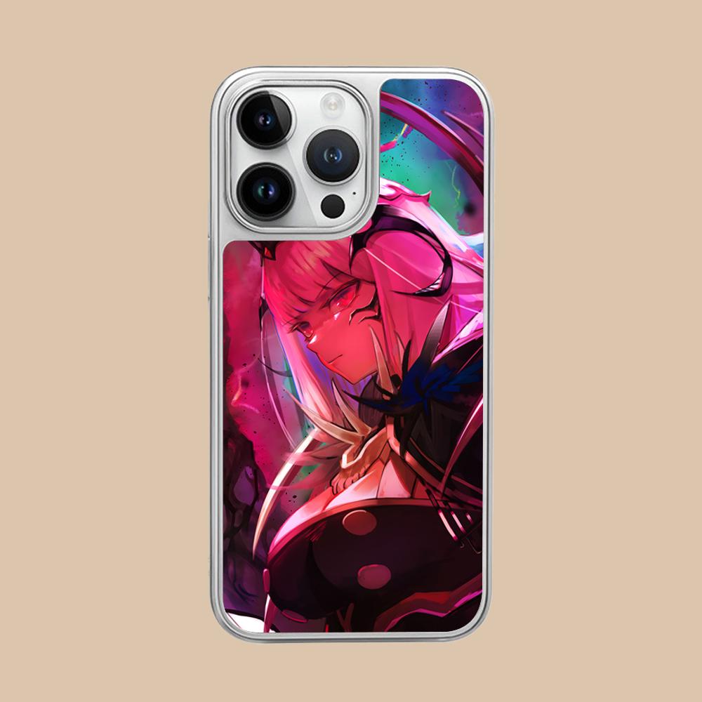 Holo Mori Calliope Silver Plating Mobile Phone Case for iPhone 17 16 15 14 13 12 11 Air Pro Max Plus Colorful Cover