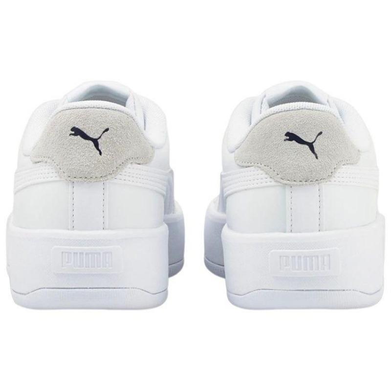 PUMA Lily Women Low Lightweight Wear-resistant Skate Shoes White 384617-01