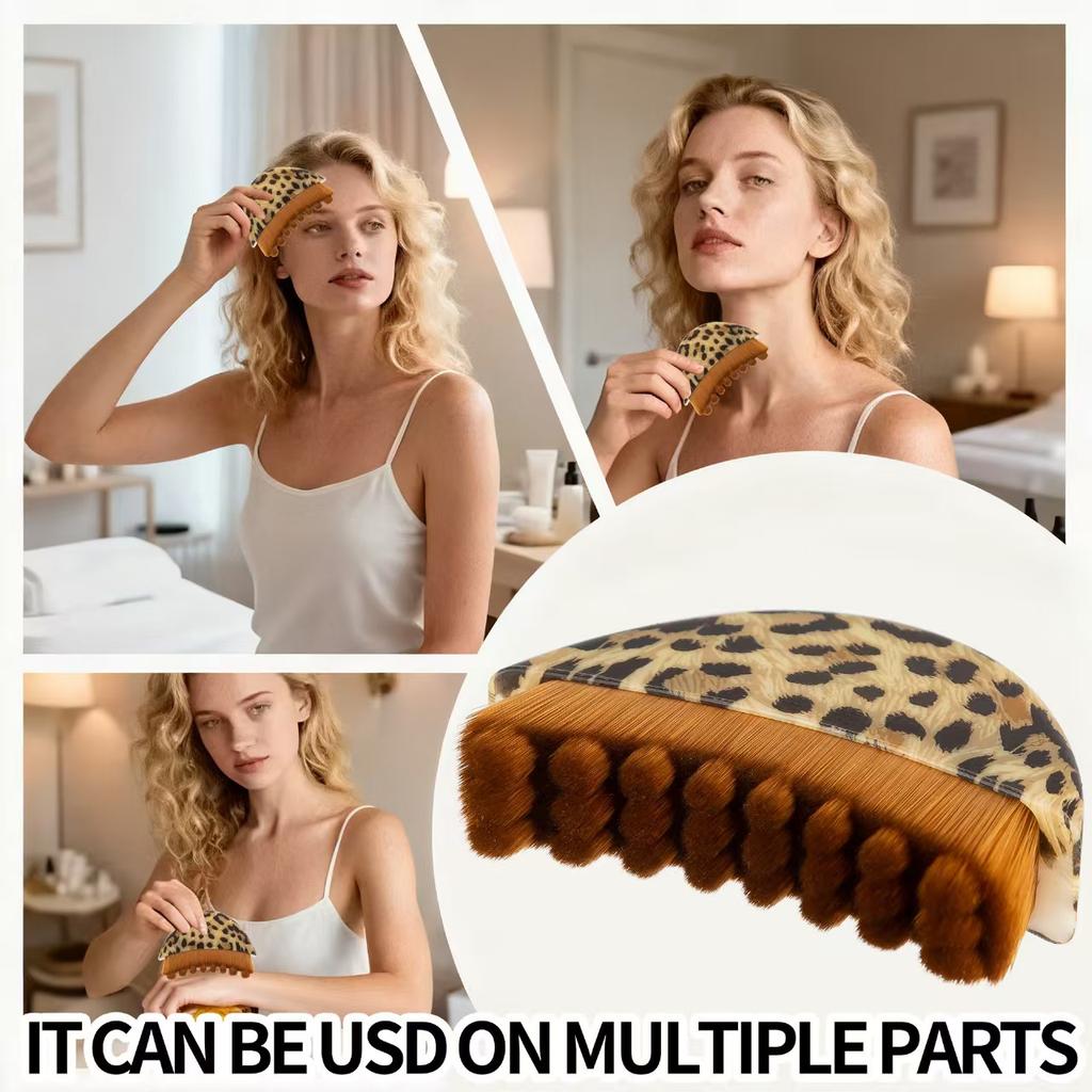 Lymphatic Contour Face Brush,Chin &Jawline Sculpting,Drainage Massager for Face,Ergonomically Designed To Fit The Skin Precisely