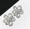 Gold-Tone Geometric Twist Earrings: Fashionable and Versatile Multi-Layer Braided Earrings for Women.