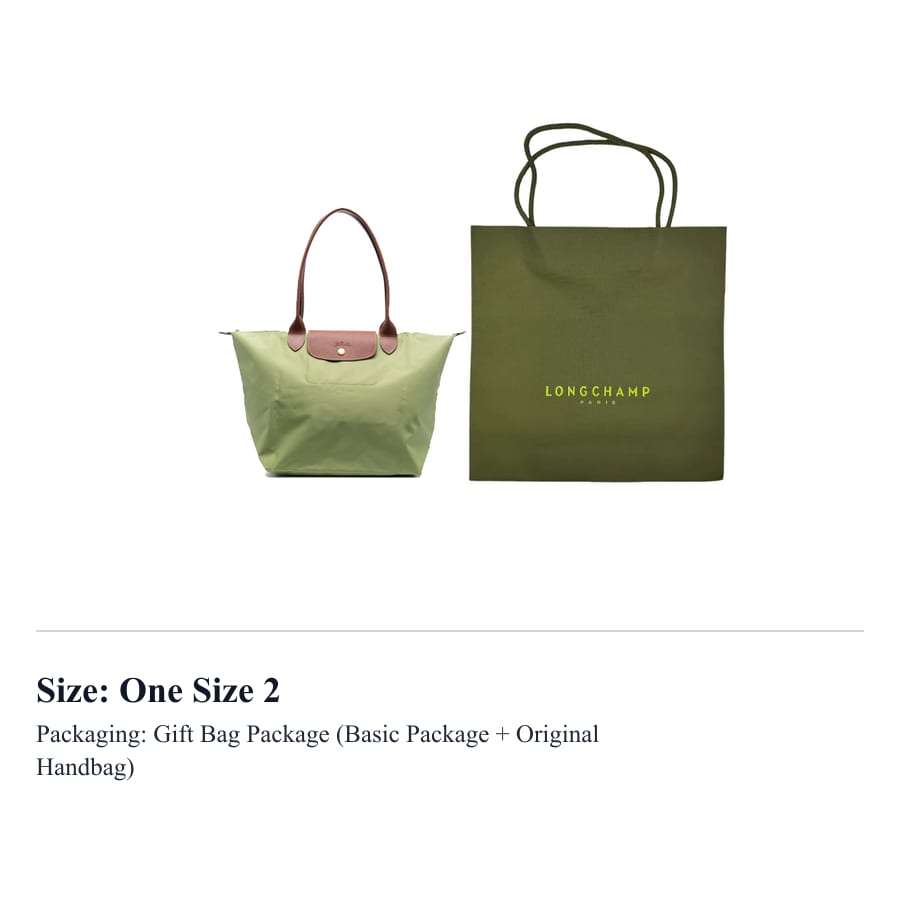 LONGCHAMP Le Pliage Canvas With Leather
