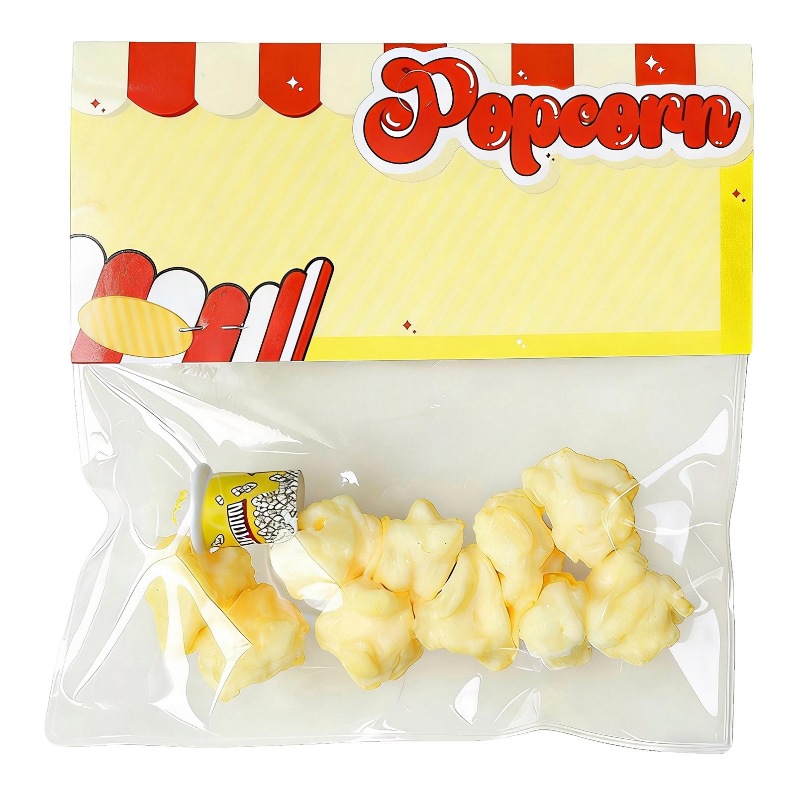 

Realistic Popcorn Toy, Cute And Stress-relieving, Available In Two Styles, Suitable For Everyday Entertainment And As A Gift