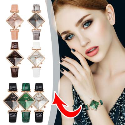 Dámské hodinky pro volný čas N Iche Diamond Glass Sugar C Ube Quartz hodinky